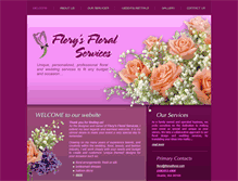Tablet Screenshot of florysfloral.com